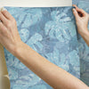 Jungle Leaf Canopy Peel and Stick Wallpaper Peel and Stick Wallpaper RoomMates   