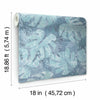 Jungle Leaf Canopy Peel and Stick Wallpaper Peel and Stick Wallpaper RoomMates   