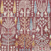 Persian Ikat Peel and Stick Wallpaper Peel and Stick Wallpaper RoomMates Roll Red 