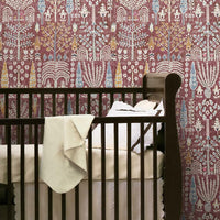 Persian Ikat Peel and Stick Wallpaper Peel and Stick Wallpaper RoomMates   