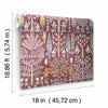 Persian Ikat Peel and Stick Wallpaper Peel and Stick Wallpaper RoomMates   