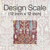Persian Ikat Peel and Stick Wallpaper Peel and Stick Wallpaper RoomMates   