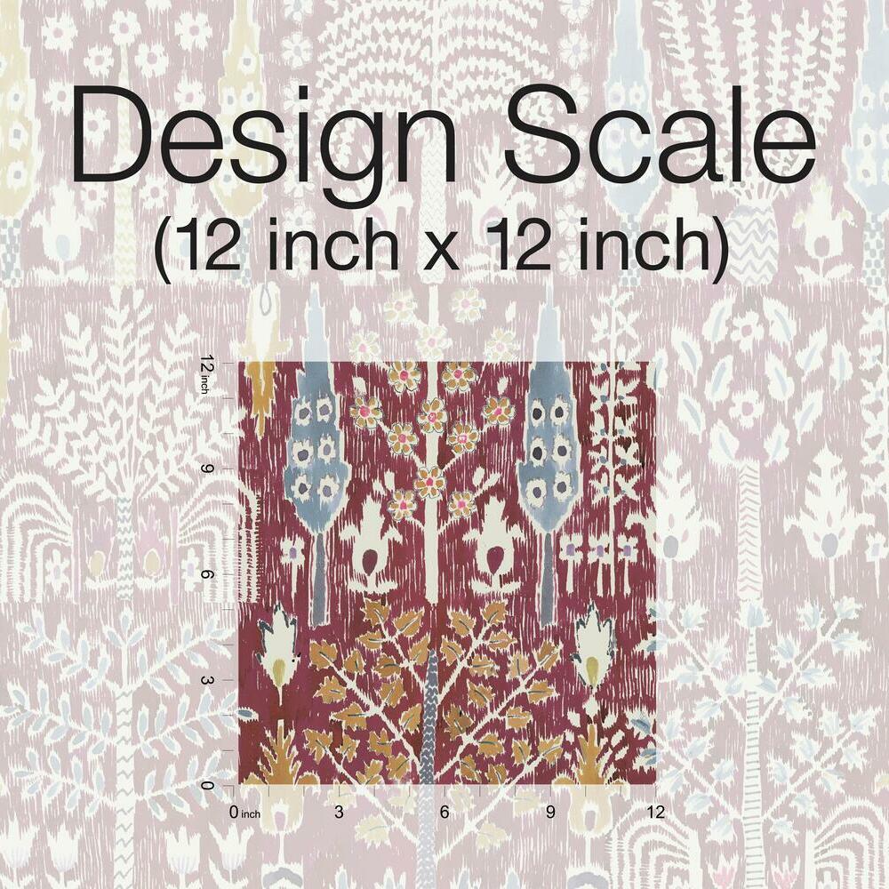 Persian Ikat Peel and Stick Wallpaper Peel and Stick Wallpaper RoomMates   
