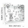 Disney Mickey Mouse Line Art Peel and Stick Wallpaper Peel and Stick Wallpaper RoomMates   