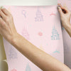 Disney Princess Castle Peel and Stick Wallpaper Peel and Stick Wallpaper RoomMates   