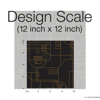 Star Wars R2D2 Geometric Peel and Stick Wallpaper Peel and Stick Wallpaper RoomMates   