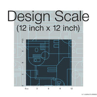 Star Wars R2D2 Geometric Peel and Stick Wallpaper Peel and Stick Wallpaper RoomMates   