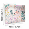 Clara Jean Unicorn Paradise Peel & Stick Wallpaper Peel and Stick Wallpaper RoomMates   
