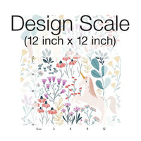 Clara Jean Unicorn Paradise Peel & Stick Wallpaper Peel and Stick Wallpaper RoomMates   