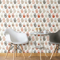 Hamsa Peel & Stick Wallpaper Peel and Stick Wallpaper RoomMates   