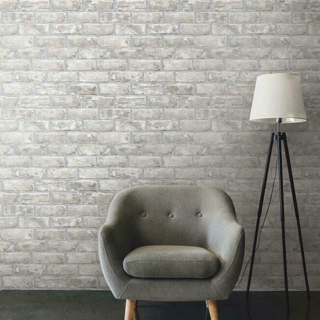 Brick Peel and Stick Wallpaper Peel and Stick Wallpaper RoomMates   