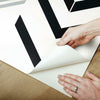 Chevron Stripe Peel and Stick Wallpaper Peel and Stick Wallpaper RoomMates   