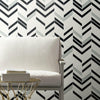 Chevron Stripe Peel and Stick Wallpaper Peel and Stick Wallpaper RoomMates   