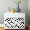 Chevron Stripe Peel and Stick Wallpaper Peel and Stick Wallpaper RoomMates   