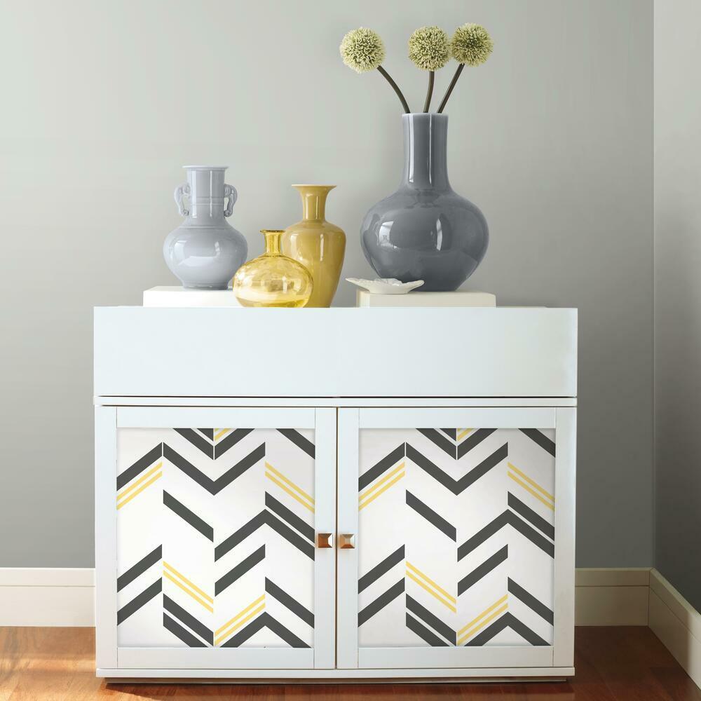 Chevron Stripe Peel and Stick Wallpaper Peel and Stick Wallpaper RoomMates   