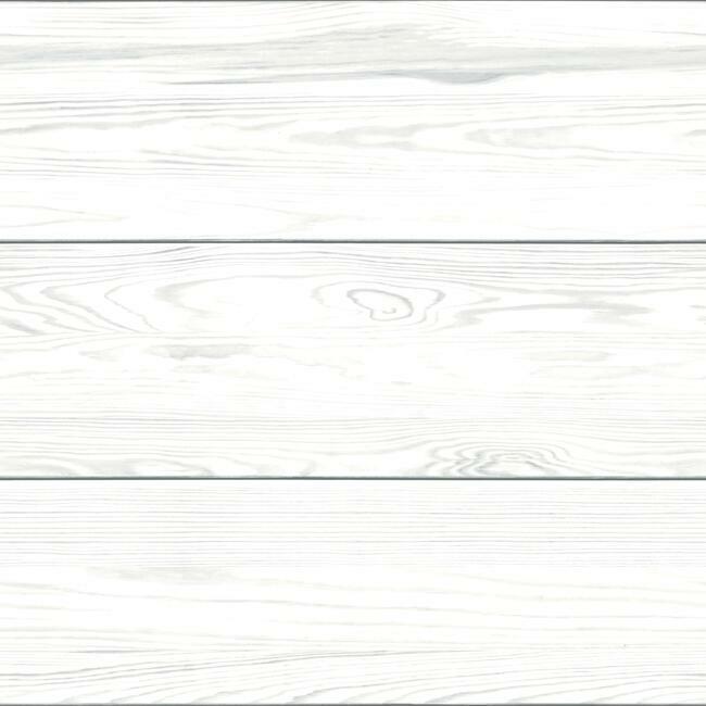 Shiplap Peel and Stick Wallpaper Peel and Stick Wallpaper RoomMates Roll White/Grey 