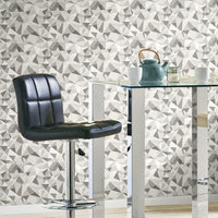 Shattered Prism Peel & Stick Wallpaper Peel and Stick Wallpaper RoomMates   