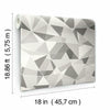 Shattered Prism Peel & Stick Wallpaper Peel and Stick Wallpaper RoomMates   
