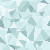 Shattered Prism Peel & Stick Wallpaper Peel and Stick Wallpaper RoomMates Roll Blue 