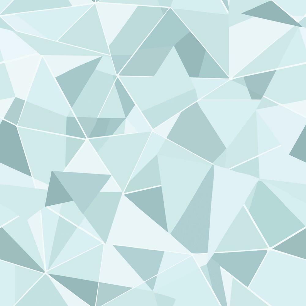 Shattered Prism Peel & Stick Wallpaper Peel and Stick Wallpaper RoomMates Roll Blue 