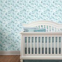 Shattered Prism Peel & Stick Wallpaper Peel and Stick Wallpaper RoomMates   