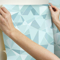 Shattered Prism Peel & Stick Wallpaper Peel and Stick Wallpaper RoomMates   