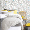 Butterfly Sketch Peel and Stick Wallpaper Peel and Stick Wallpaper RoomMates   