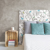 Butterfly Sketch Peel and Stick Wallpaper Peel and Stick Wallpaper RoomMates   