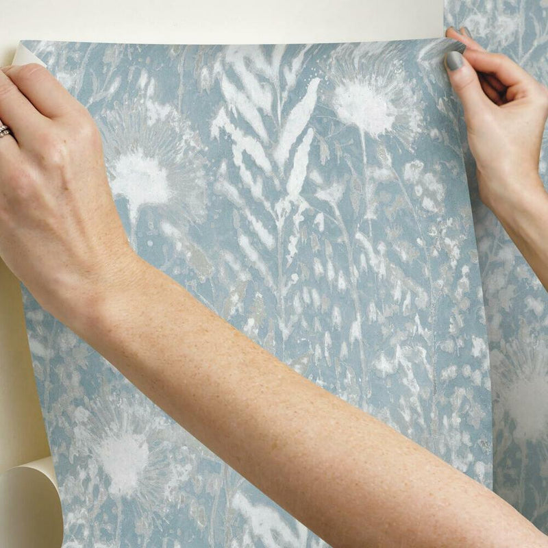Dandelion Peel and Stick Wallpaper Peel and Stick Wallpaper RoomMates   