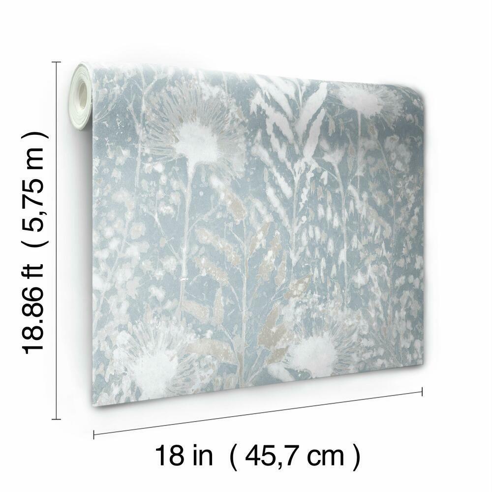 Dandelion Peel and Stick Wallpaper Peel and Stick Wallpaper RoomMates   