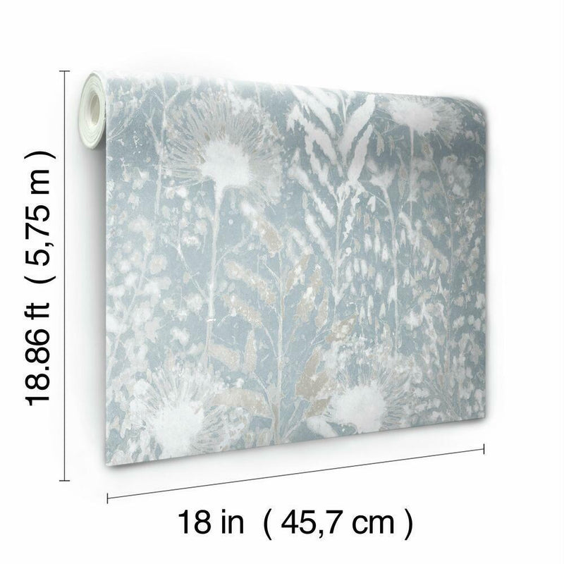Dandelion Peel and Stick Wallpaper Peel and Stick Wallpaper RoomMates   
