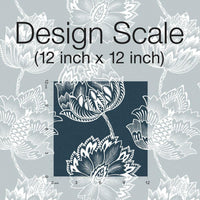 Batik Jacobean Premium Peel + Stick Wallpaper Peel and Stick Wallpaper RoomMates   