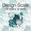 Retro Tropical Leaves Peel and Stick Wallpaper Peel and Stick Wallpaper RoomMates   