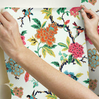 Waverly Candid Moments Peel and Stick Wallpaper Peel and Stick Wallpaper RoomMates   