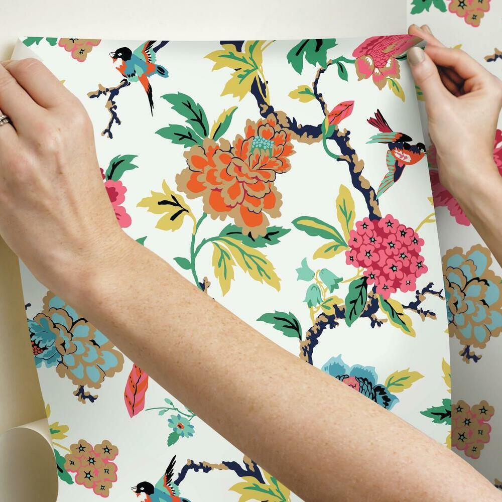 Waverly Candid Moments Peel and Stick Wallpaper Peel and Stick Wallpaper RoomMates   