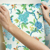 Waverly Candid Moments Peel and Stick Wallpaper Peel and Stick Wallpaper RoomMates   