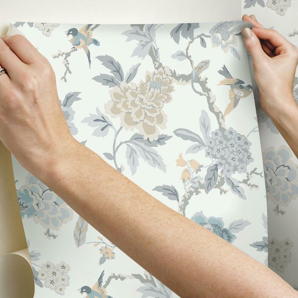 Waverly Candid Moments Peel and Stick Wallpaper Peel and Stick Wallpaper RoomMates   