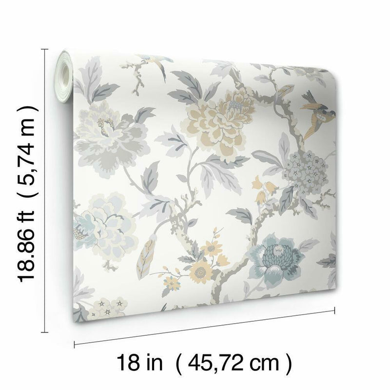 Waverly Candid Moments Peel and Stick Wallpaper Peel and Stick Wallpaper RoomMates   