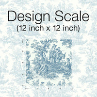 Waverly Country Life Toile Peel and Stick Wallpaper Peel and Stick Wallpaper RoomMates   
