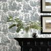 Waverly Country Life Toile Peel and Stick Wallpaper Peel and Stick Wallpaper RoomMates   