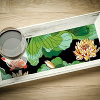 Waverly Lotus Lake Peel and Stick Wallpaper Peel and Stick Wallpaper RoomMates   