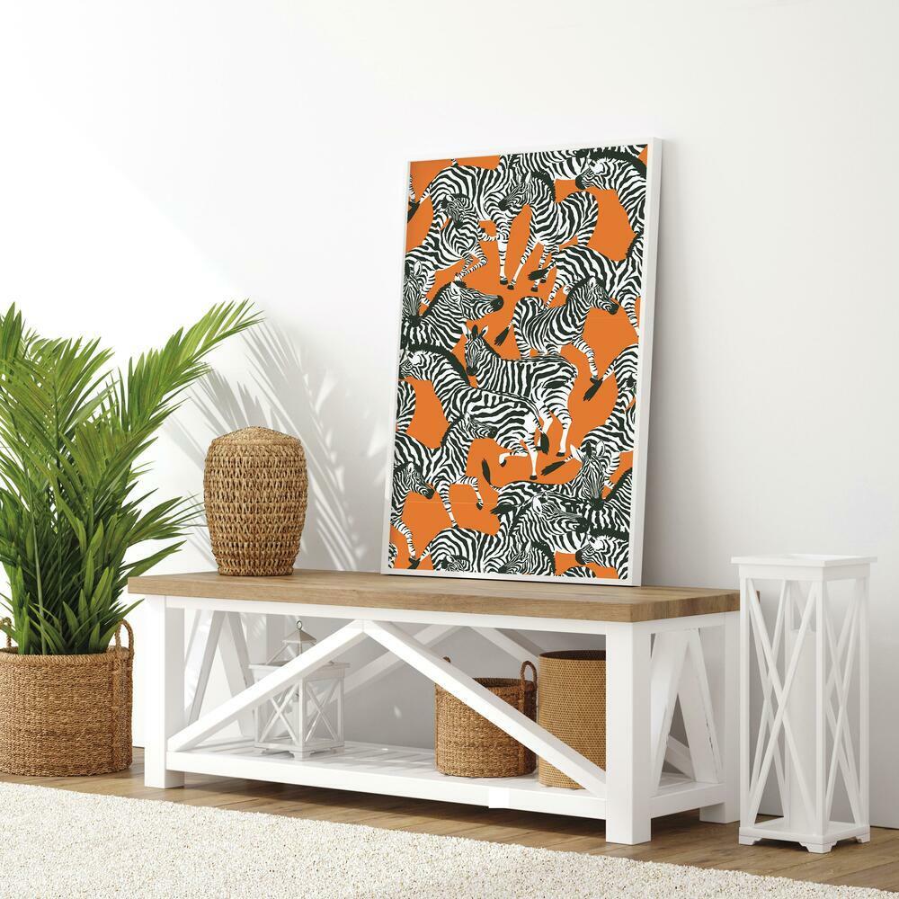 Waverly Herd Together Peel and Stick Wallpaper Peel and Stick Wallpaper RoomMates   