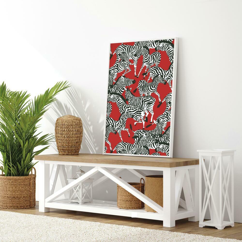 Waverly Herd Together Peel and Stick Wallpaper Peel and Stick Wallpaper RoomMates   