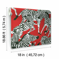 Waverly Herd Together Peel and Stick Wallpaper Peel and Stick Wallpaper RoomMates   