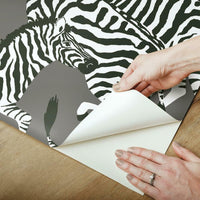 Waverly Herd Together Peel and Stick Wallpaper Peel and Stick Wallpaper RoomMates   