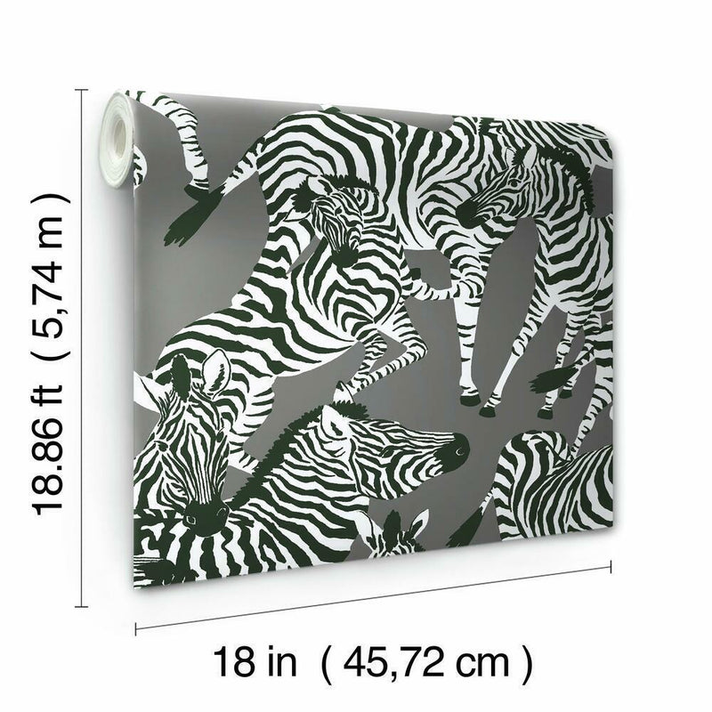 Waverly Herd Together Peel and Stick Wallpaper Peel and Stick Wallpaper RoomMates   