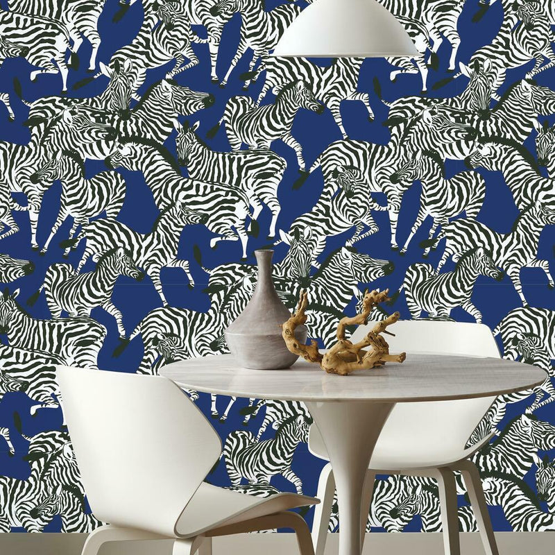 Waverly Herd Together Peel and Stick Wallpaper Peel and Stick Wallpaper RoomMates   