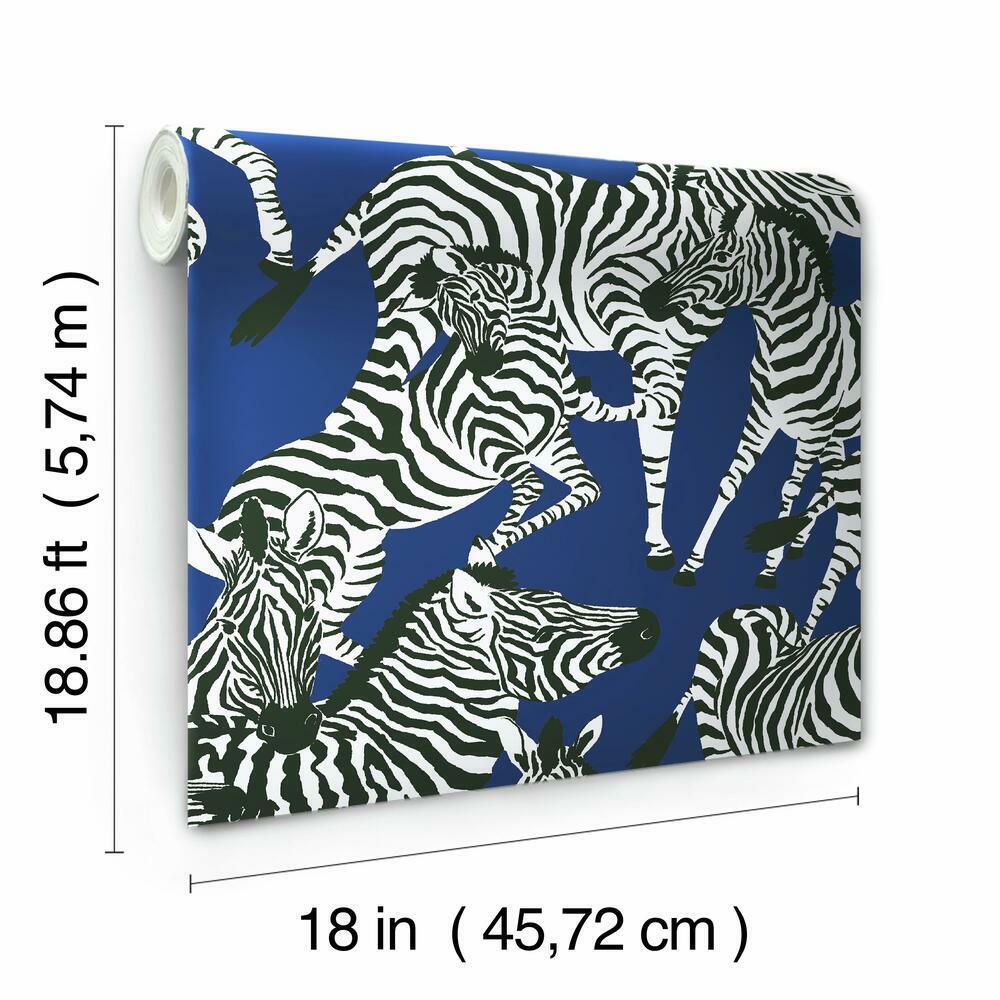 Waverly Herd Together Peel and Stick Wallpaper Peel and Stick Wallpaper RoomMates   