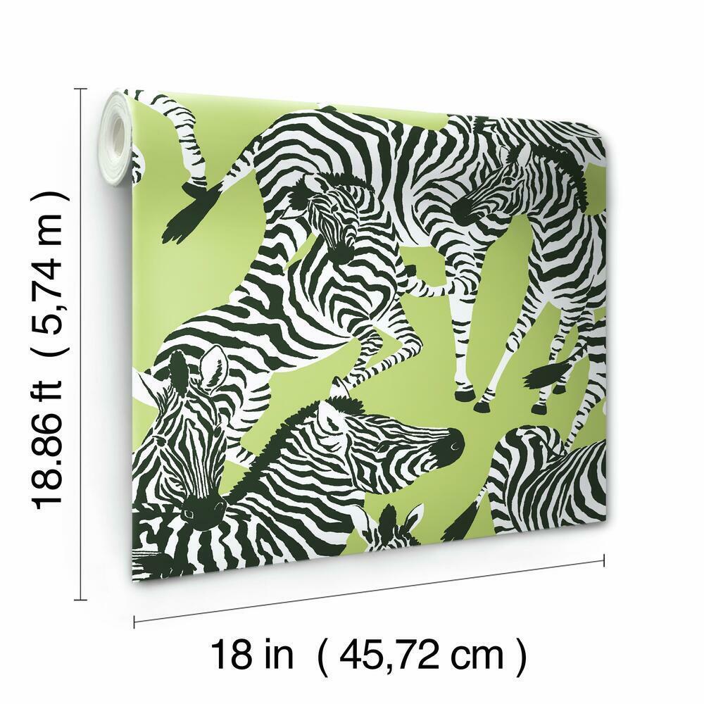 Waverly Herd Together Peel and Stick Wallpaper Peel and Stick Wallpaper RoomMates   