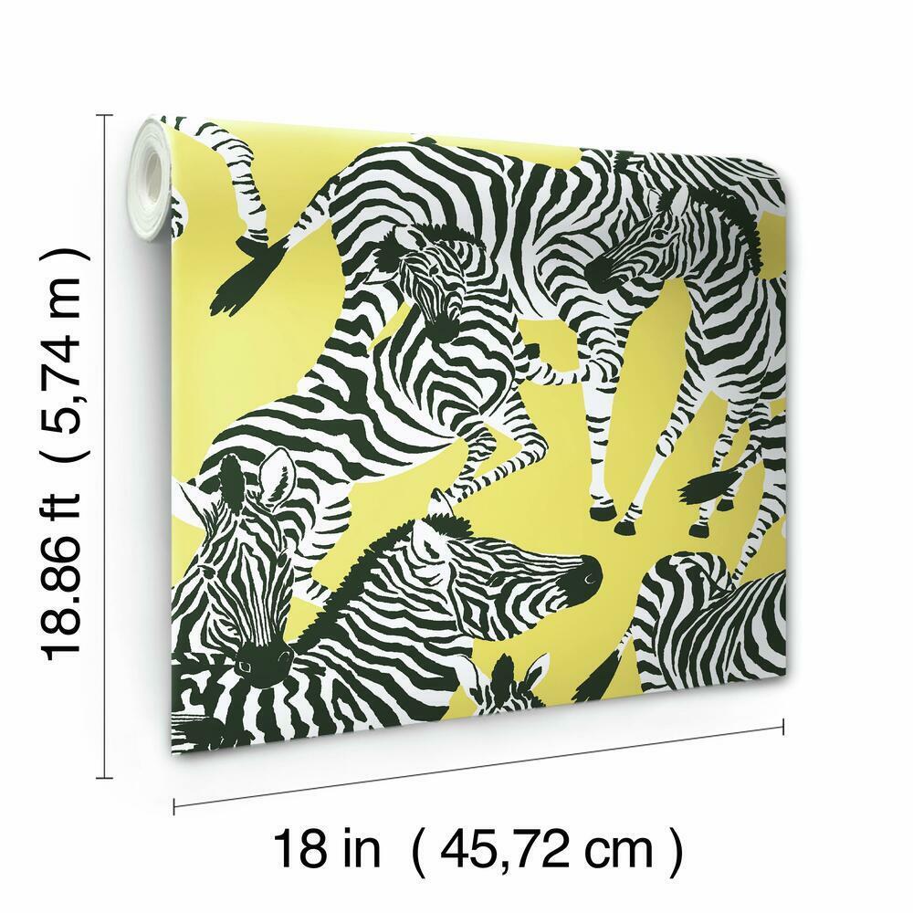 Waverly Herd Together Peel and Stick Wallpaper Peel and Stick Wallpaper RoomMates   